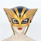 Máscara de Chica Halcón Hawkgirl – Casco de Cosplay para Halloween - Miniatura 2