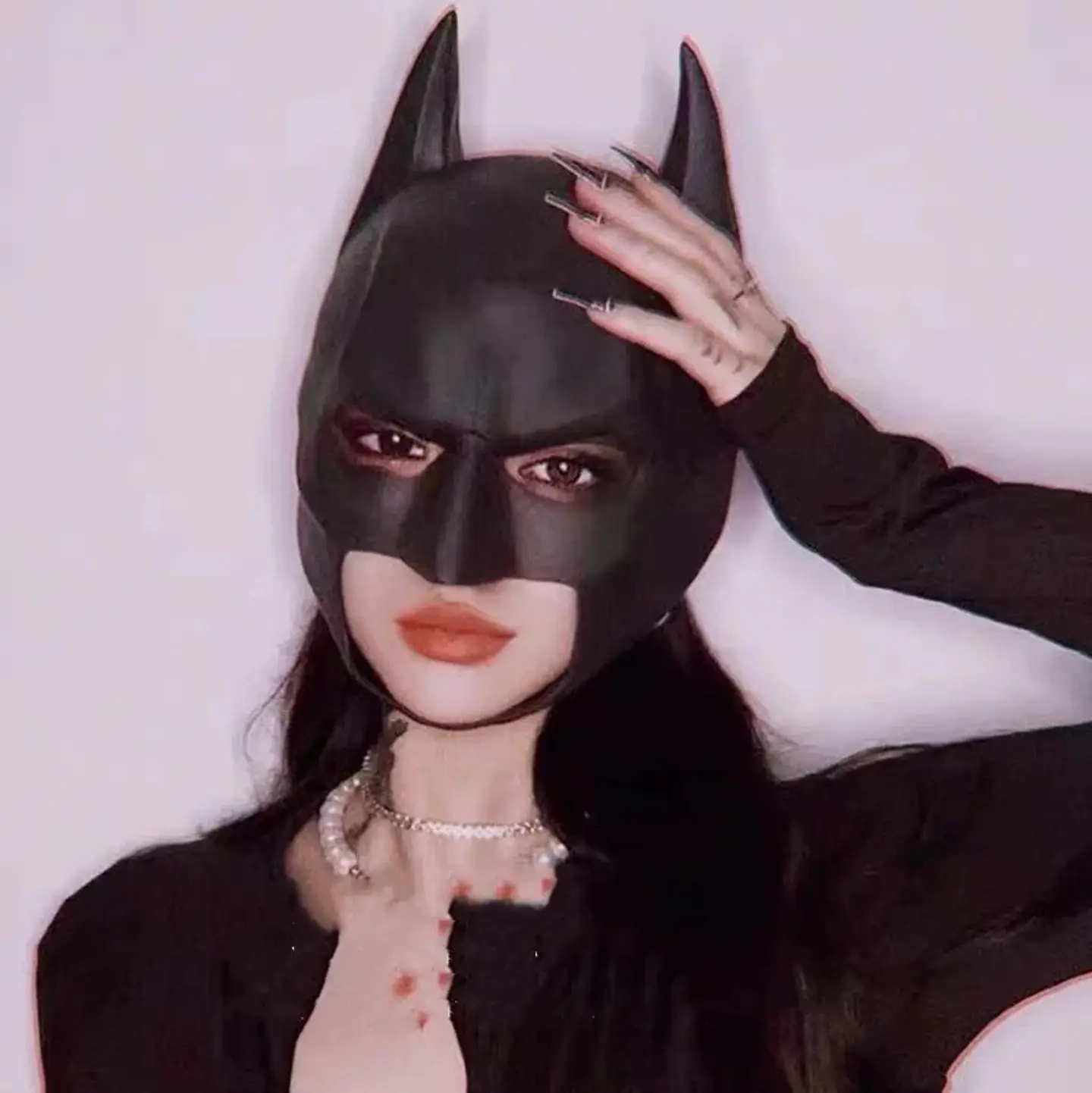 Máscara de Batman para Adultos – Capucha con Orejas para Halloween y Cosplay 3