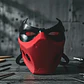 Máscara de Red Hood Jason Todd – Medio Rostro para Halloween y Cosplay - Miniatura 1