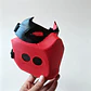 Máscara de Red Hood Jason Todd – Medio Rostro para Halloween y Cosplay - Miniatura 3