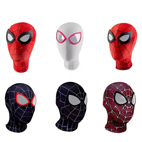 Máscara de Spider-Man para Halloween, Cosplay y Fiestas Temáticas