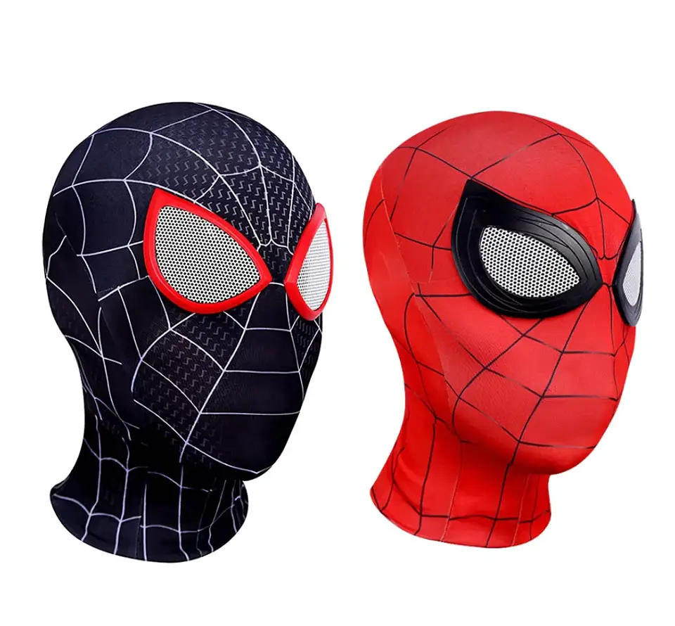 Máscara de Spider-Man para Halloween, Cosplay y Fiestas Temáticas 10