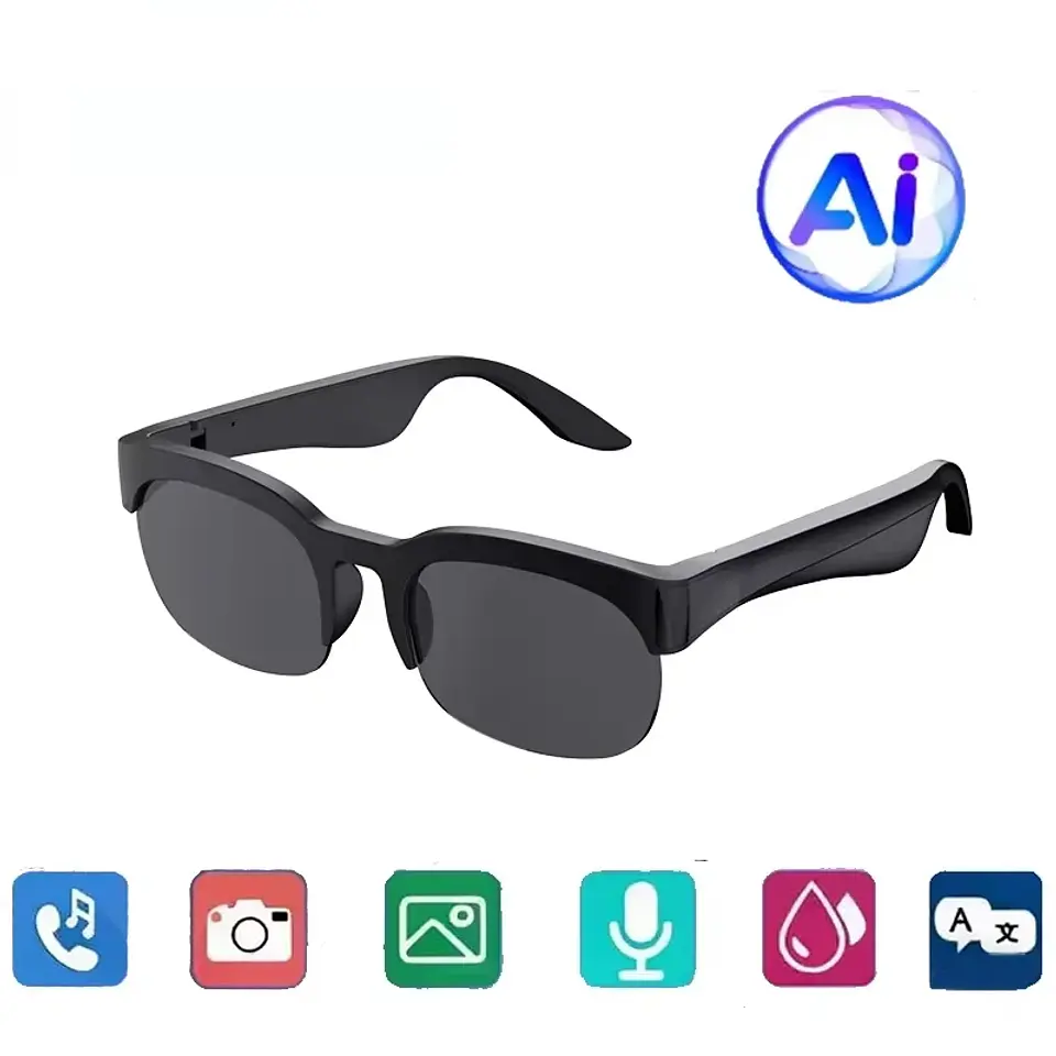 Lentes Inteligentes con IA, Bluetooth y Llamadas Manos Libres 6
