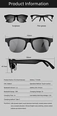 Lentes Inteligentes con IA, Bluetooth y Llamadas Manos Libres - Miniatura 10