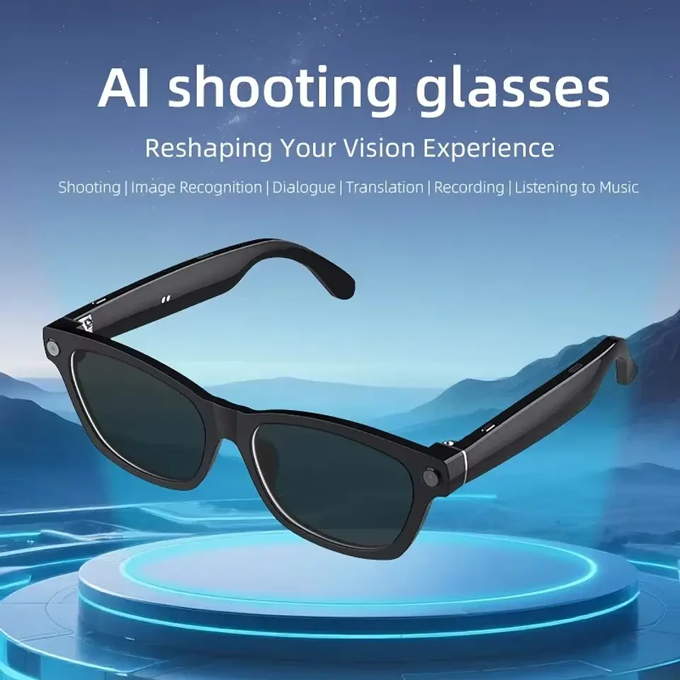 Lentes Inteligentes con IA, Cámara HD, Traducción y Bluetooth 2