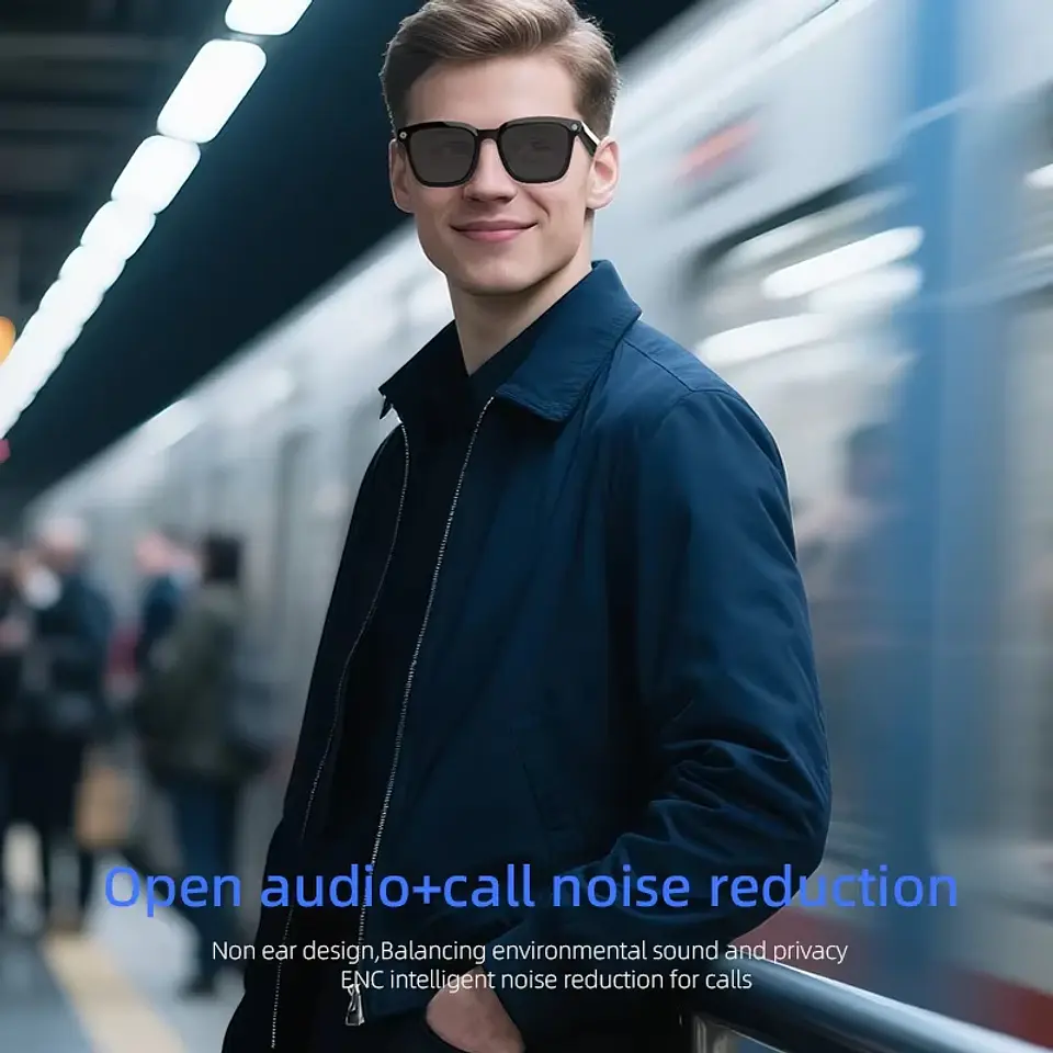 Lentes Inteligentes con IA, Cámara HD, Traducción y Bluetooth 6
