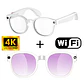 Lentes Inteligentes con IA, Cámara HD, Traducción y Bluetooth - Miniatura 7