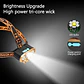 Linterna Frontal LED Recargable USB con Sensor para Camping y Outdoor - Miniatura 4