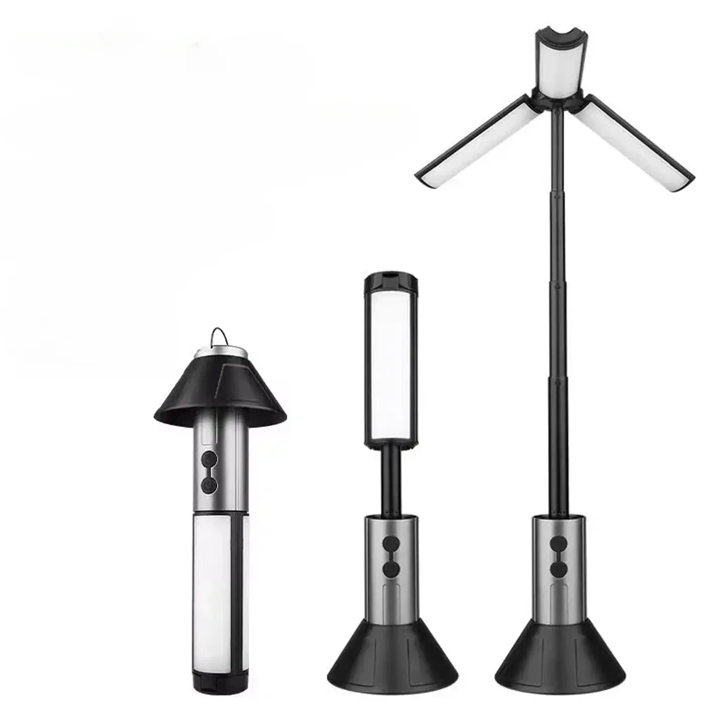 Lámpara Telescópica LED para Camping Recargable 8000 mAh – 8 Modos 7