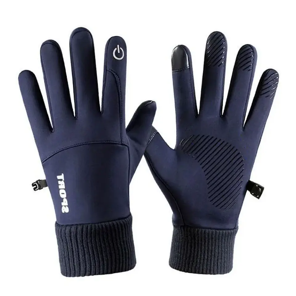 Guantes térmicos táctiles para ciclismo y actividades al aire libre 8