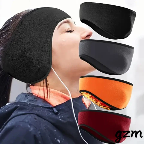 Banda térmica de polar cubreorejas para running, ciclismo y outdoor