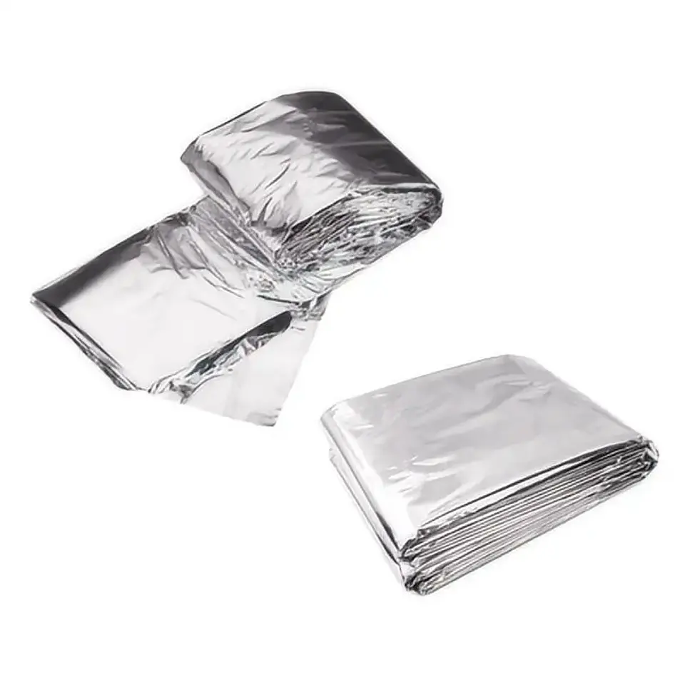 Pack de 4 mantas térmicas de emergencia para camping y outdoor 3