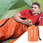 Saco térmico de emergencia compacto para camping y senderismo - Miniatura 2