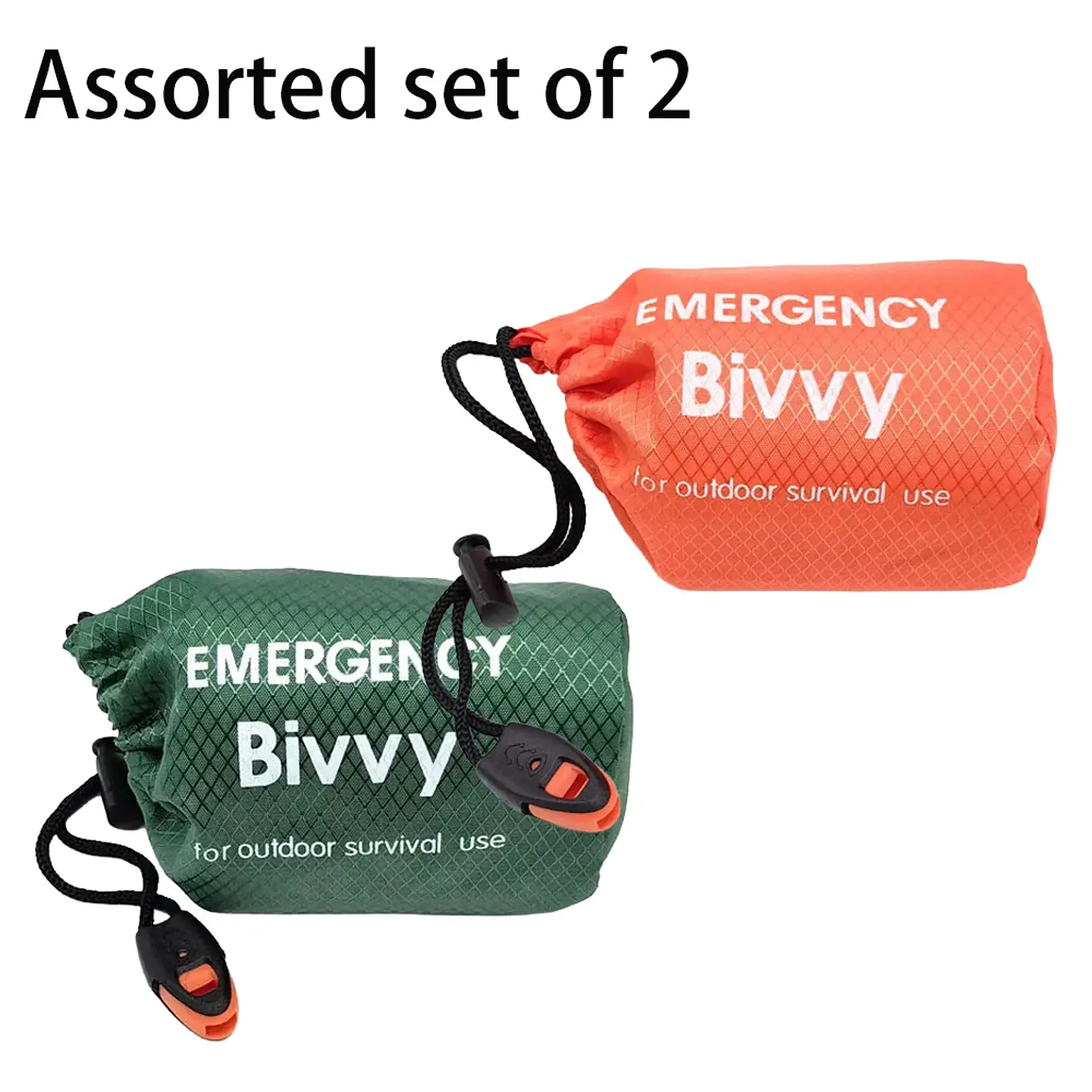 Saco térmico de emergencia compacto para camping y senderismo 12