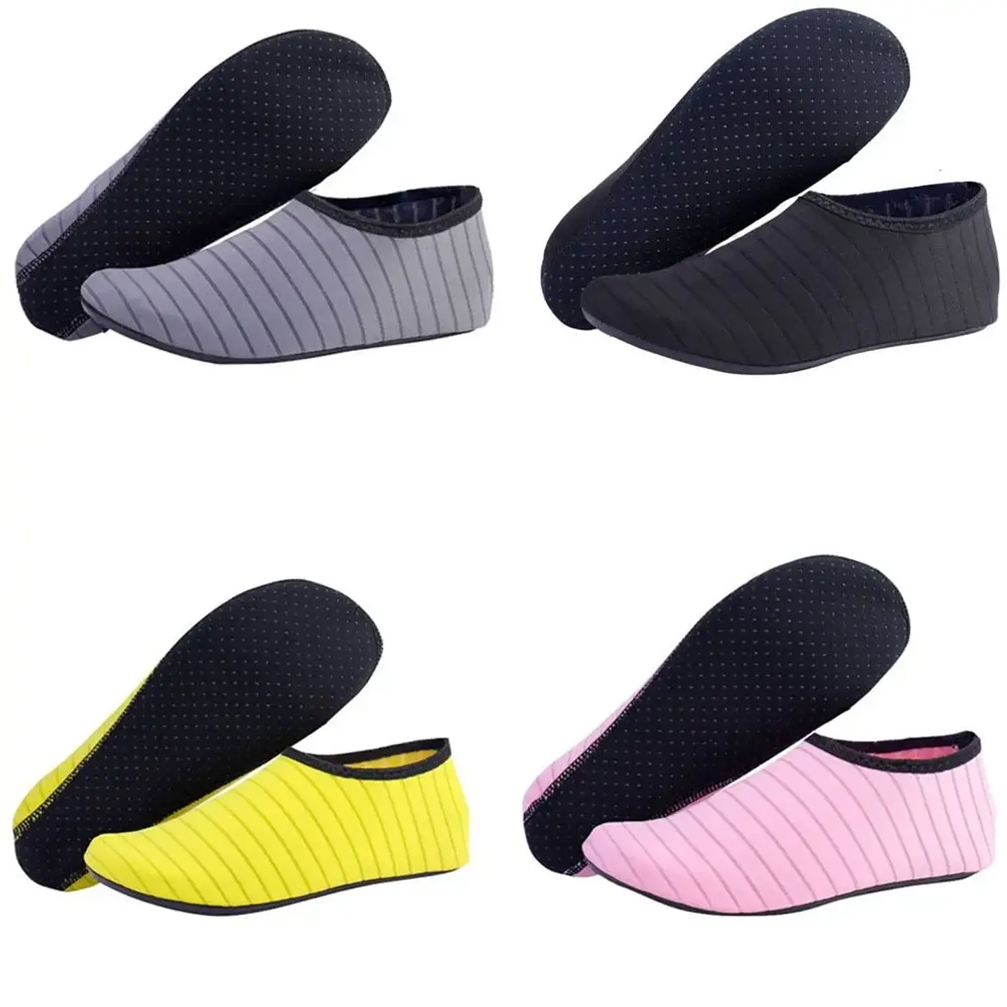 Zapatos acuáticos ligeros con suela de goma para playa y piscina 2
