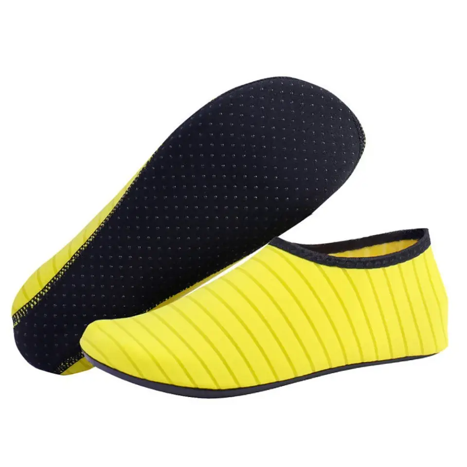 Zapatos acuáticos ligeros con suela de goma para playa y piscina 7