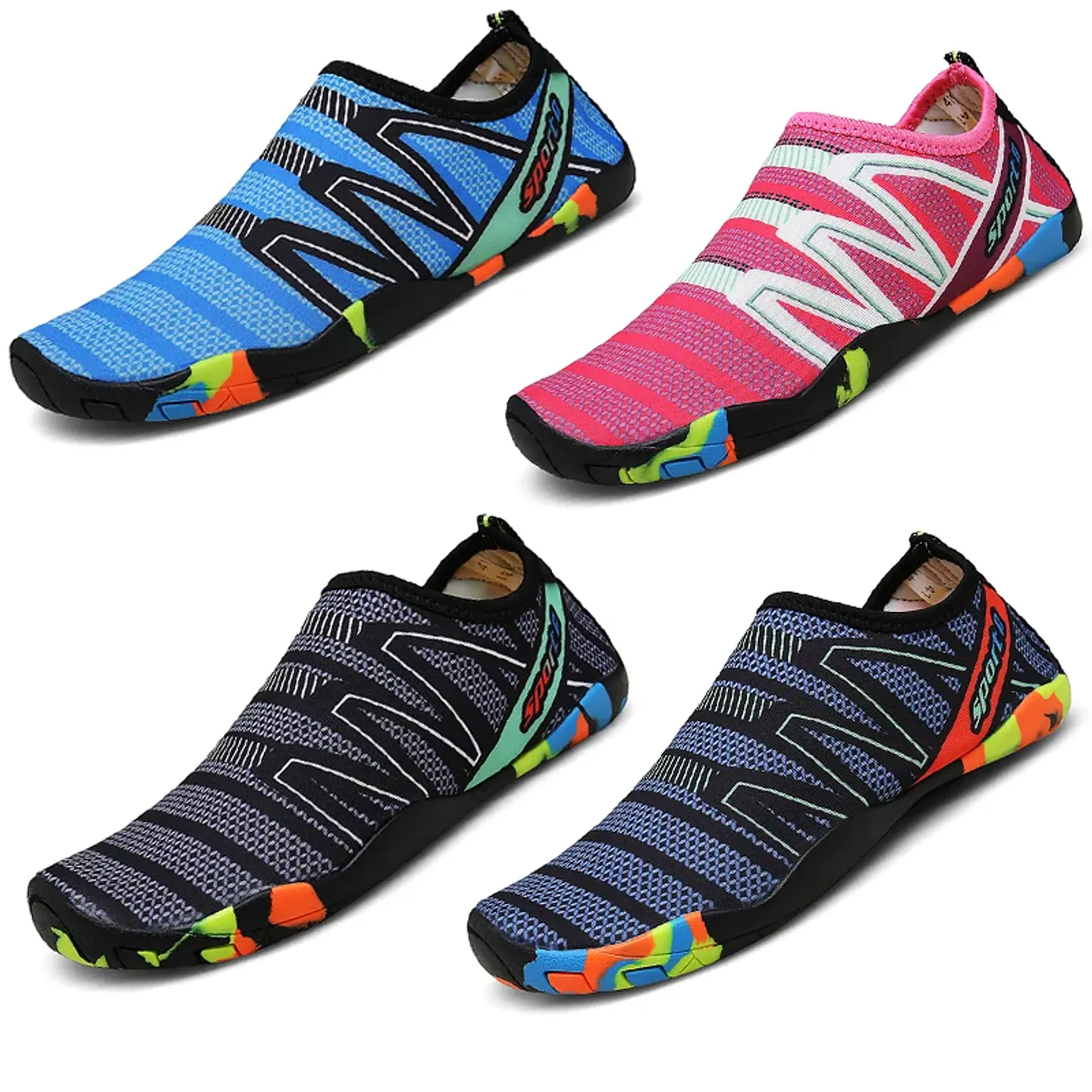 Zapatillas acuáticas unisex de secado rápido para playa y outdoor 1