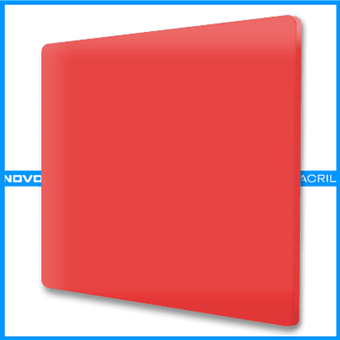 ACRILICO COLOR - CORTE RECTO 1