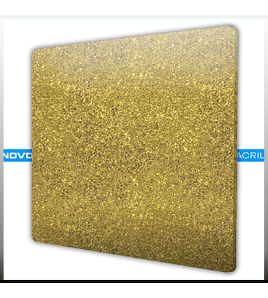 ACRILICO GLITTER  GOLD