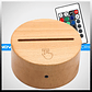 BASE LAMPARA LED WOODE CON CONTROL - Miniatura 2