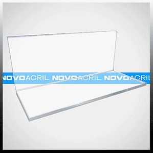 ESCUADRA ACRILICA 90º TRANSPARENTE 
