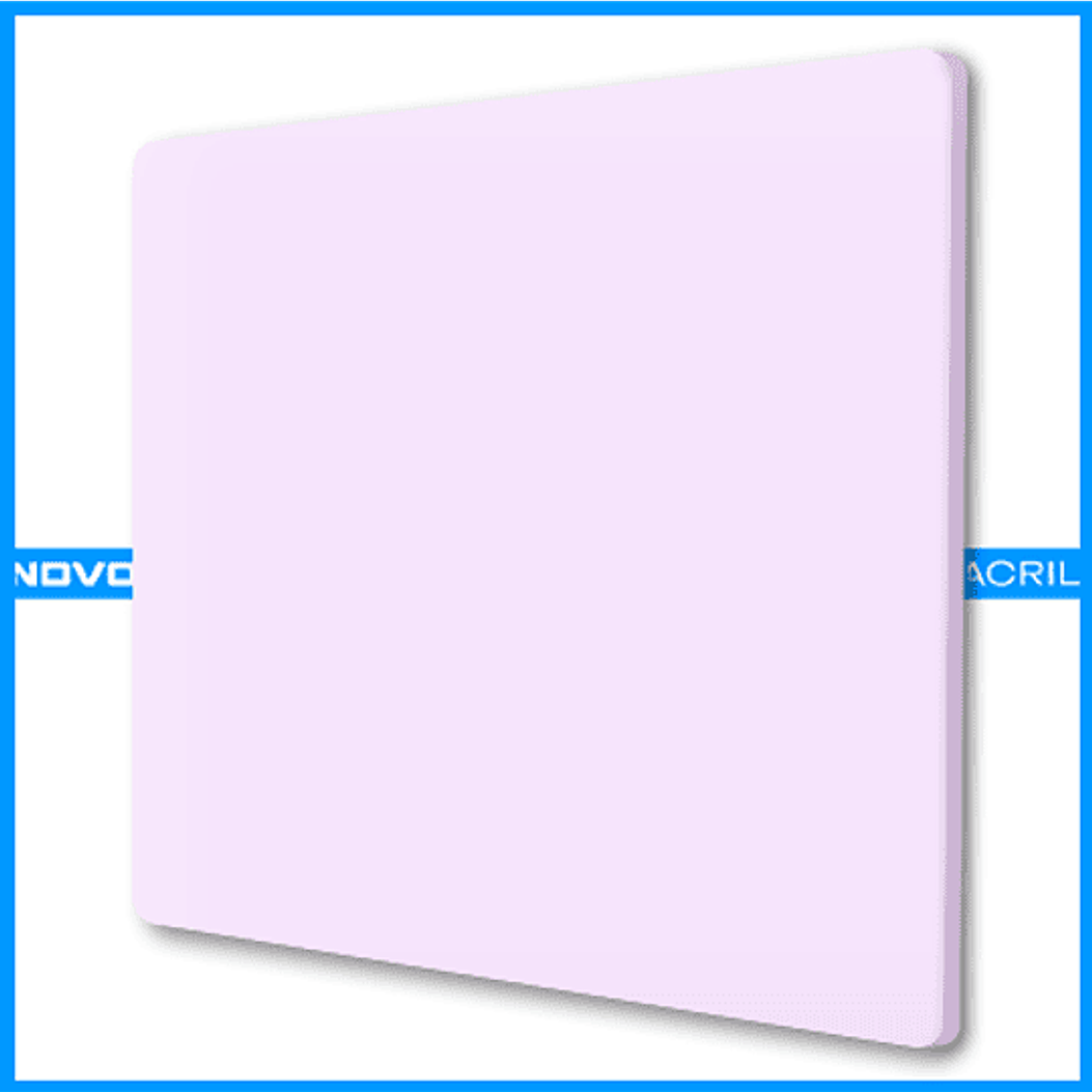 ACRILICO COLOR - CORTE RECTO 1