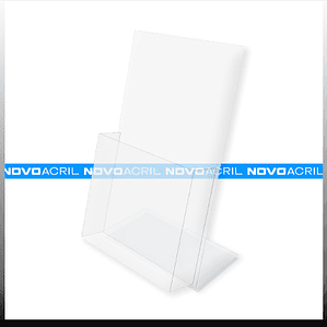 PORTA FOLLETO CON BOLSILLO