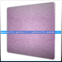 ACRILICO GLITTER CLEAR ROSE NOVO 3MM