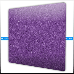 ACRILICO GLITTER PURPLE SILVER NOVO 3MM