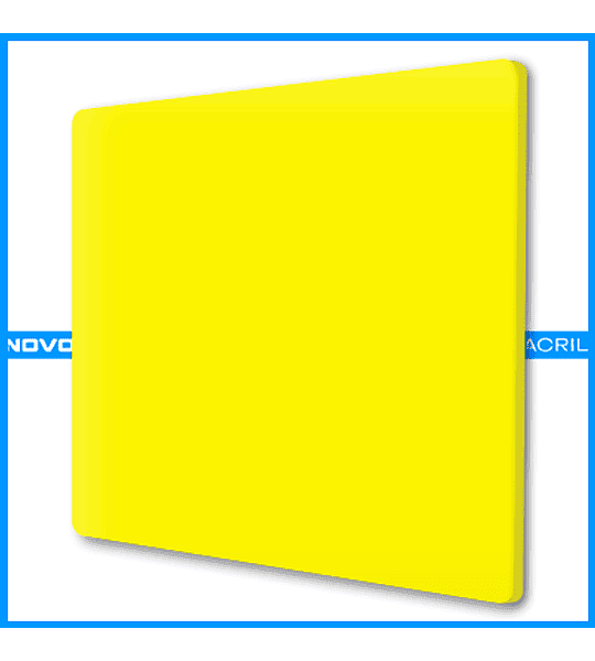 ACRILICO COLOR - CORTE RECTO