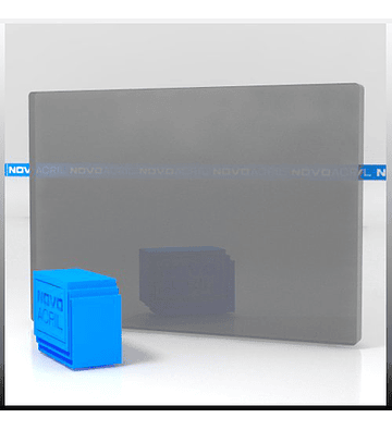 ACRILICO ESPEJO SILVER 15% CLEAR 2MM