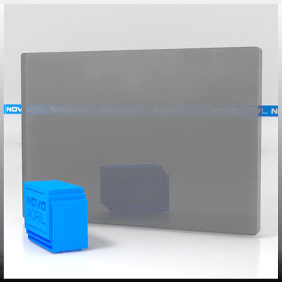 ACRILICO ESPEJO SILVER 15% CLEAR 2MM