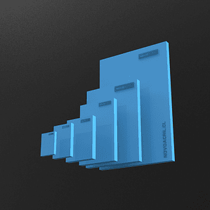 ACRILICO DESIGN ROYAL BLUE NOVO 2MM