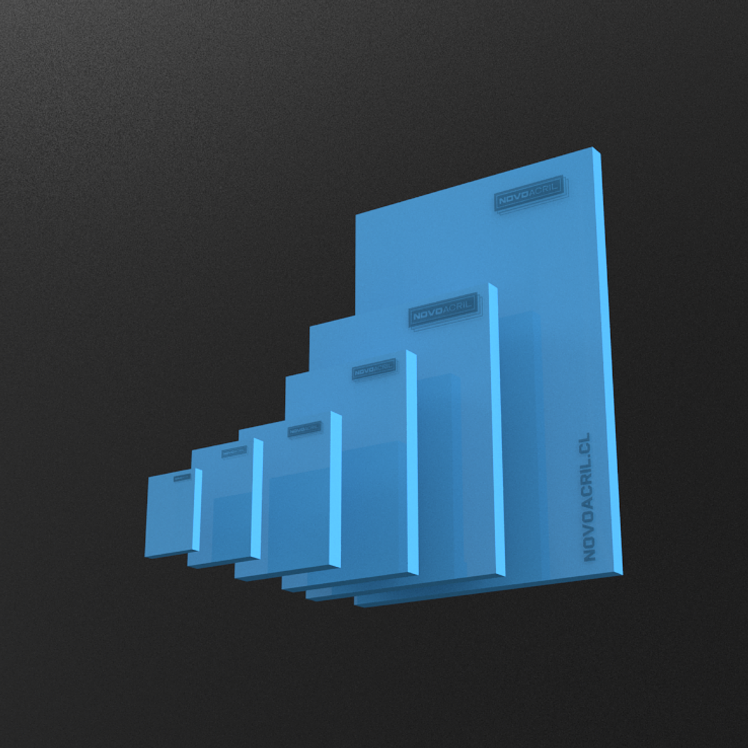 ACRILICO DESIGN ROYAL BLUE NOVO 3MM 1