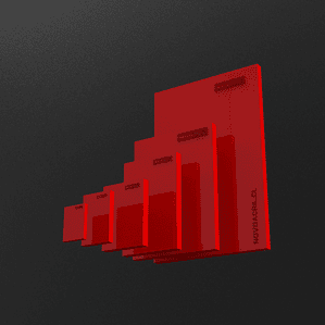 ACRILICO DESIGN FERRARI RED NOVO 3MM