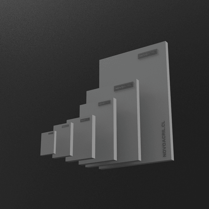 ACRILICO DESIGN GRAY FROSTED SATIN BICOLOR M/B NOVO 3MM 1