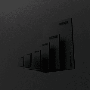 ACRILICO DESIGN BLACK SATIN BICOLOR M/B NOVO 3MM