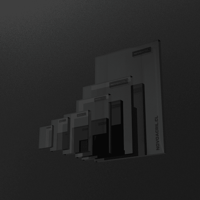 ACRILICO DESIGN CLEAR SMOKE NOVO 3MM 1