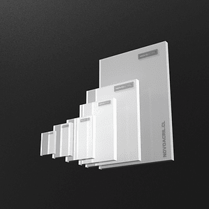 ACRILICO DESIGN WHITE FROSTED NOVO 2MM