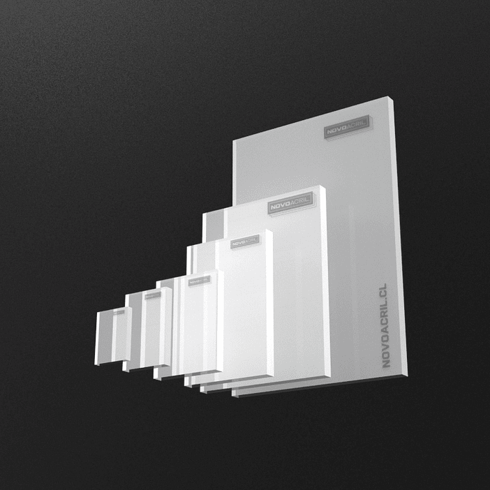 ACRILICO DESIGN WHITE FROSTED NOVO 4MM 1