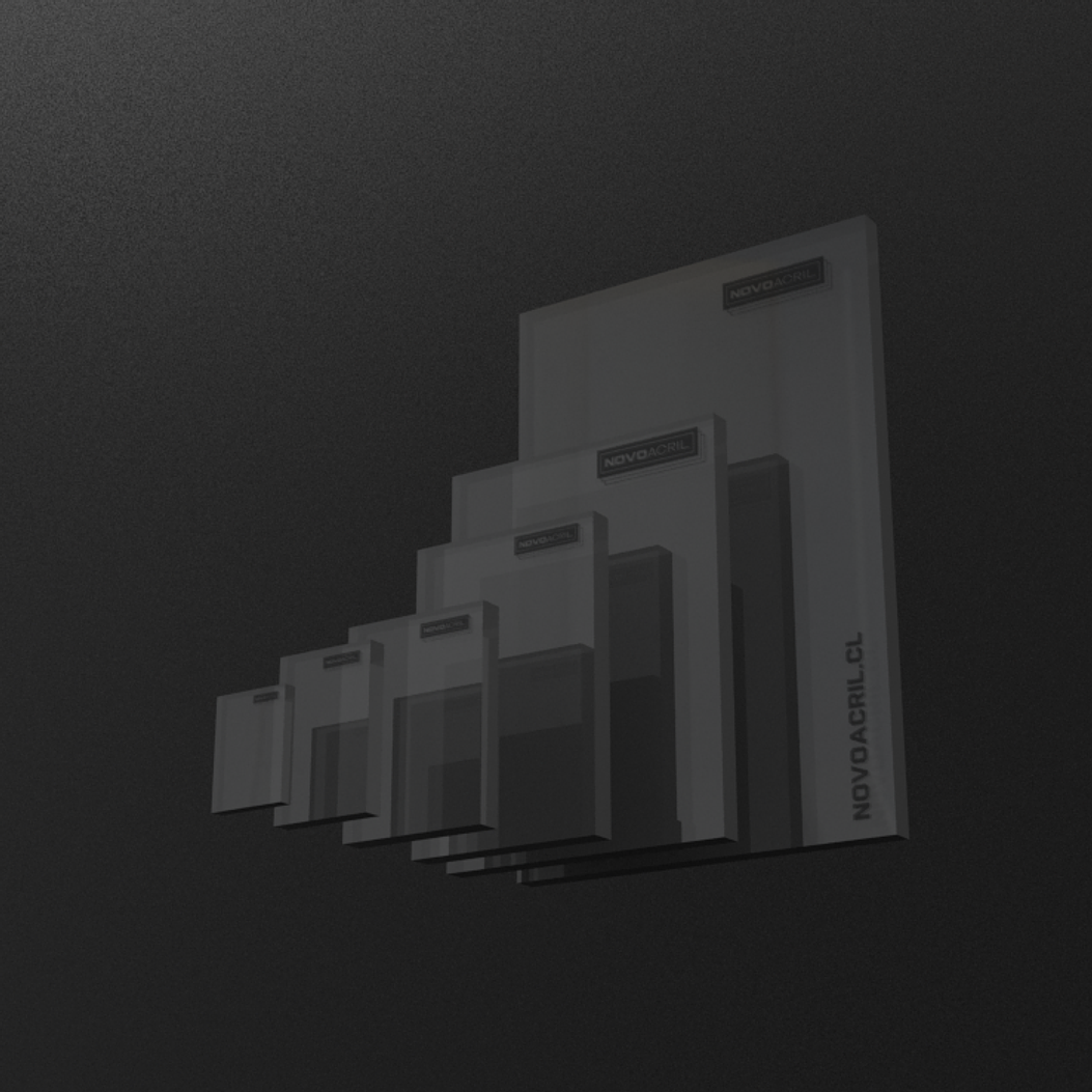ACRILICO DESIGN CLEAR SOAKED NOVO 3MM 1