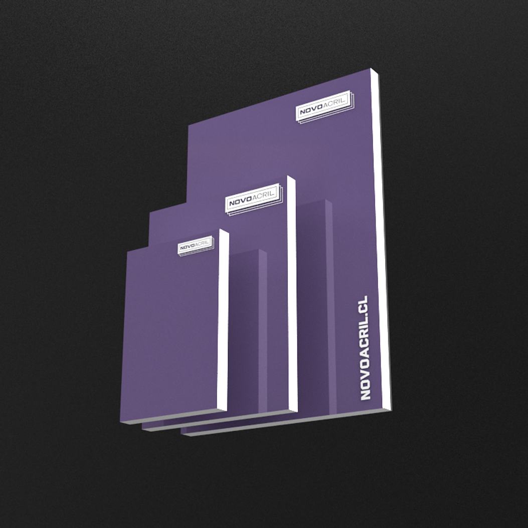 LAMICOID LILA SOBRE BLANCO ROUTER 1