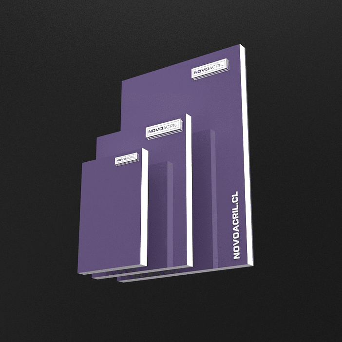 LAMICOID LILA SOBRE BLANCO ROUTER 1