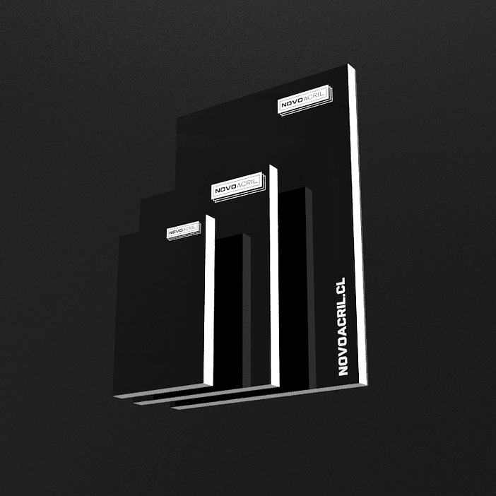 LAMICOID NEGRO SOBRE BLANCO SEMIBRILLO LASER 1