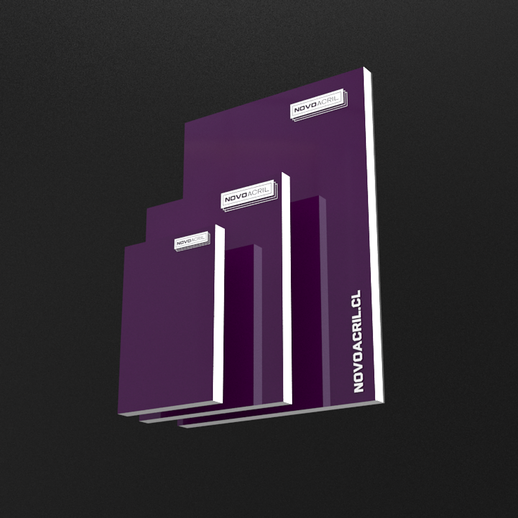 LAMICOID PURPLE SOBRE BLANCO LASER 1