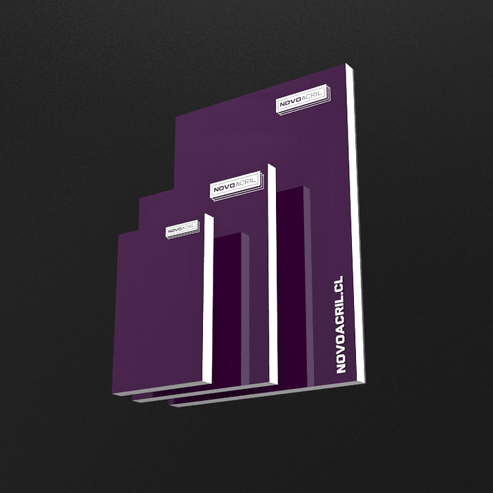 LAMICOID PURPLE SOBRE BLANCO LASER 1