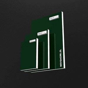 LAMICOID VERDE SOBRE BLANCO LASER