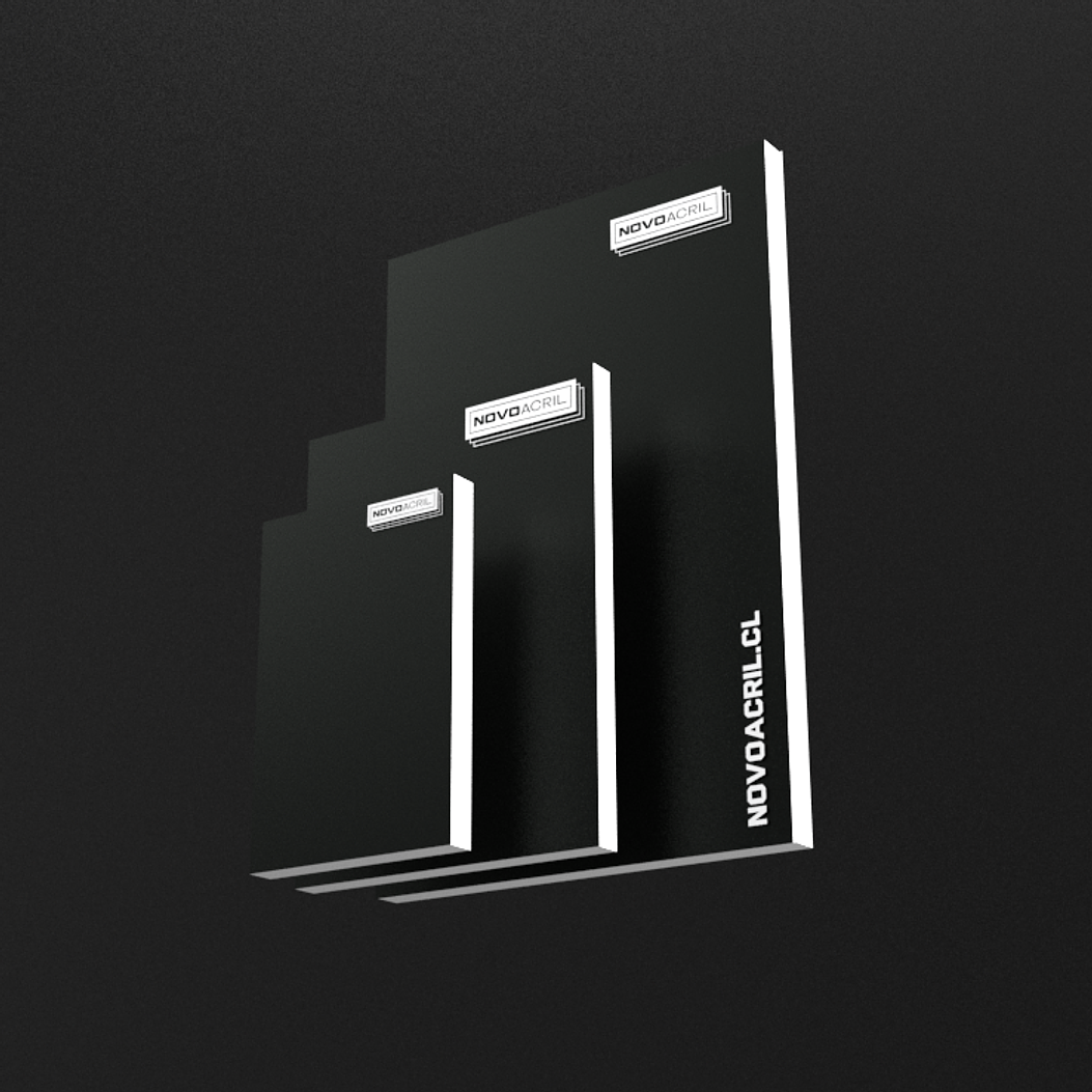 LAMICOID NEGRO OPACO SOBRE BLANCO ROUTER 1