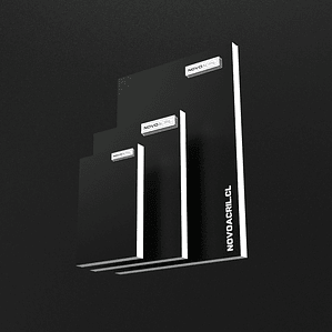 LAMICOID NEGRO OPACO SOBRE BLANCO ROUTER