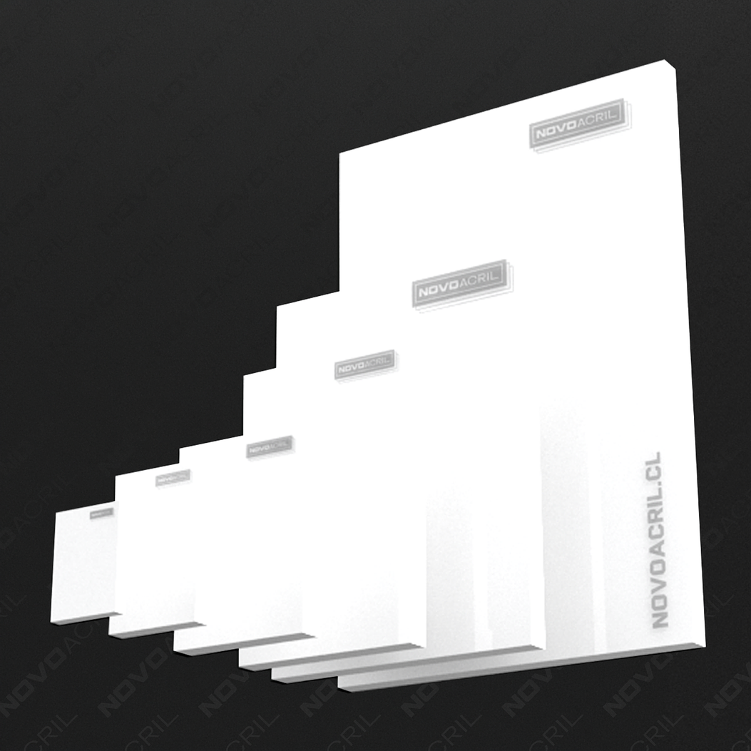 ACRILICO TRADICIONAL BLANCO SOLIDO NOVO 3MM 1